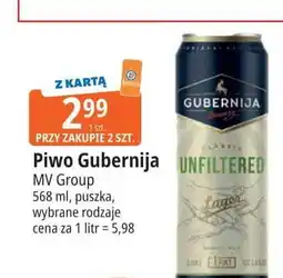 E.Leclerc Piwo Gubernija Unfiltered oferta