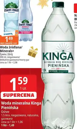 E.Leclerc Woda gazowana Kinga Pienińska oferta