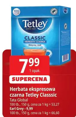 E.Leclerc Herbata earl grey Tetley Classic oferta