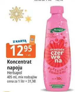 E.Leclerc Syrop oranżada czerwona Herbapol oferta