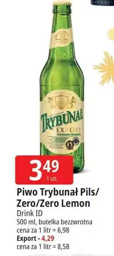E.Leclerc Piwo Trybunał Lemon 0% oferta