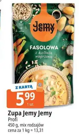 E.Leclerc Fasolowa z kiełbasą wieprzową Jemyjemy oferta