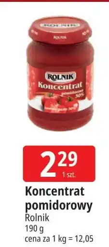 E.Leclerc Koncentrat pomidorowy Rolnik oferta