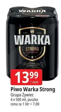 E.Leclerc Piwo Warka Strong oferta