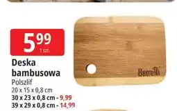 E.Leclerc Deska bambusowa 39 x 29 0.8 cm Polszlif oferta