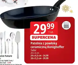 E.Leclerc Patelnia caramiczna 28 x 5.2 cm Konighoffer oferta
