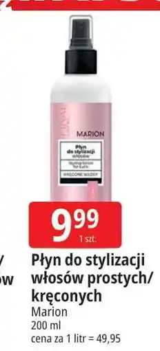 E.Leclerc Płyn do stylizacji włosów prostych Marion Final Control oferta