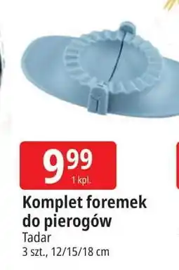 E.Leclerc Foremki do pierogów 12/15/18 cm Tadar oferta
