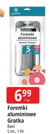 E.Leclerc Foremki aluminiowe 1 l Gratka oferta