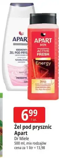 E.Leclerc Żel pod prysznic energy Apart Men Active Fresh oferta