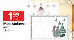 E.Leclerc Mata na stół 28 x 43 cm Altom oferta