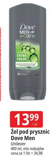 E.Leclerc Żel pod prysznic extra fresh Dove Men+Care oferta