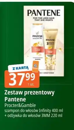E.Leclerc Zestaw w pudełku for infinitely long hair: szampon 400 ml + odżywka 220 Pantene oferta