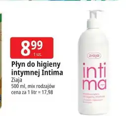 E.Leclerc Kremowy płyn do higieny intymnej z kwasem mlekowym Ziaja Intima oferta