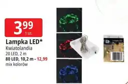 E.Leclerc Lampki 80 led 10.2 m Kwiatolandia oferta