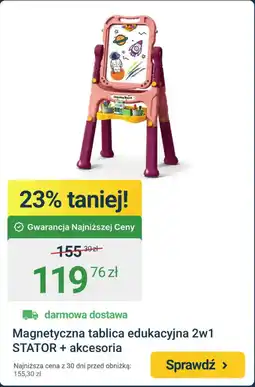 ERLI Magnetyczna tablica edukacyjna 2w1 STATOR + akcesoria oferta