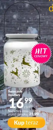 Poczta Polska Świecznik Renifery oferta