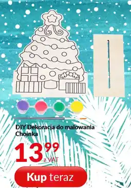 Poczta Polska DIY Dekoracja do malowania Choinka oferta