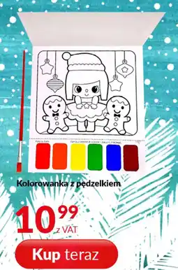 Poczta Polska Kolorowanka z pędzelkiem oferta