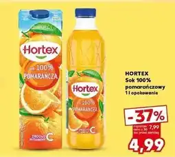 Kaufland Sok pomarańczowy Hortex oferta