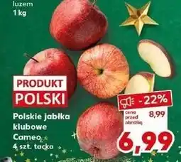 Kaufland Jabłka klubowe cameo polska oferta