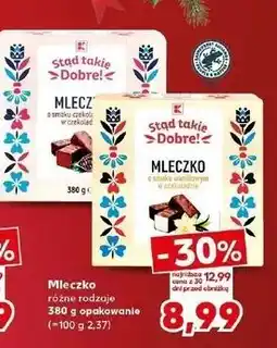 Kaufland Mleczko czekoladowe w czekoladzie K-Classic Stąd Takie Dobre! oferta