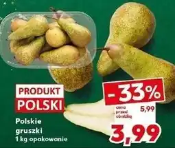 Kaufland Gruszka polska oferta