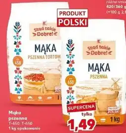 Kaufland Mąka pszenna K-Classic Stąd Takie Dobre! oferta