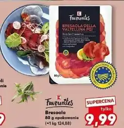 Kaufland Bresaola K-Classic Favourites oferta