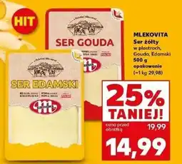 Kaufland Ser edamski Mlekovita Z Polskiej Mleczarni oferta