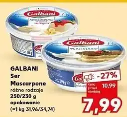 Kaufland Ser mascarpone o smaku waniliowym Galbani oferta