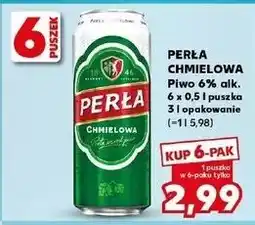 Kaufland Piwo Perła Chmielowa oferta