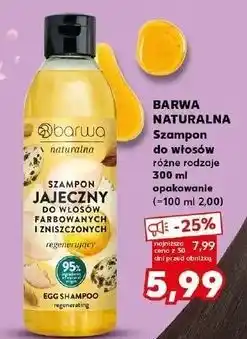 Kaufland Szampon do włosów jajeczny odbudowujący Barwa Naturalna oferta