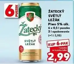 Kaufland Piwo Zatecky Svetly Lezak oferta