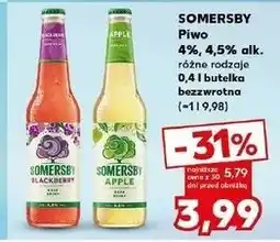 Kaufland Piwo Somersby Apple oferta