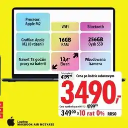 Media Expert Laptop Apple oferta