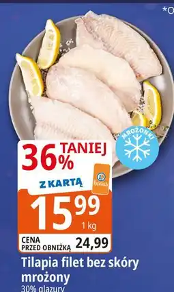 E.Leclerc Tilapia filet bez skóry oferta
