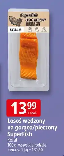 E.Leclerc Łosoś atlantycki pieczony Superfish oferta