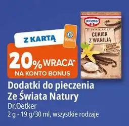 E.Leclerc Cukier z wanilią Dr. Oetker Ze Świata Natury oferta