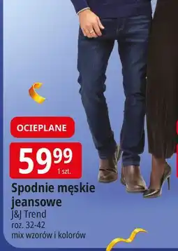E.Leclerc Spodnie męskie jeans rozm. 32- 42 J&J Trend oferta