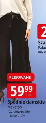 E.Leclerc Spodnie damskie Maketop oferta