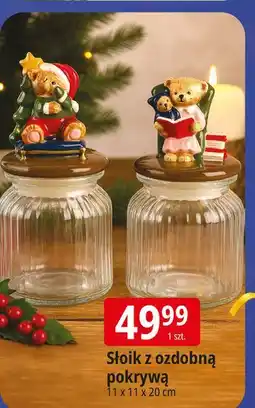 E.Leclerc Słoik z ozdobną pokrywą 11 x 20 cm oferta