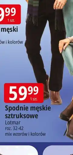 E.Leclerc Spodnie męskie sztuksy 32-42 Lotmar oferta