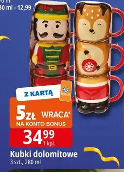 E.Leclerc Kubki dolomitowe 280 ml oferta