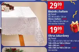 E.Leclerc Obrus z haftem 60 x 120 cm J&J Trend oferta