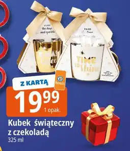 E.Leclerc Kubek świąteczny z czekoladą 325 ml oferta