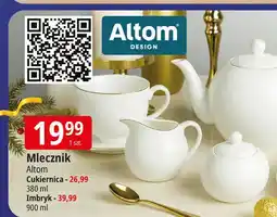 E.Leclerc Imbryk 900 ml bella złota linia Altom Design oferta