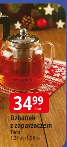 E.Leclerc Dzbanek z zaparzaczem 1.5 l Tadar oferta