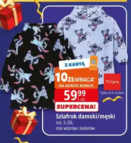 E.Leclerc Szlafrok męski Tissaia oferta