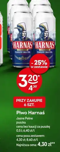 Żabka Piwo Harnaś oferta